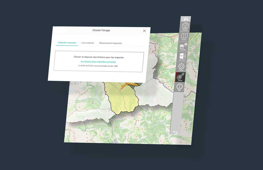 dashboard phototheque analyzer online